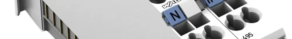 Modulo di misura della potenza AMD WAGO 3L, 1A 690VAC, grigio chiaro 