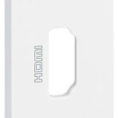 Copertura Living Now 1 modulo per presa HDMI bianco 