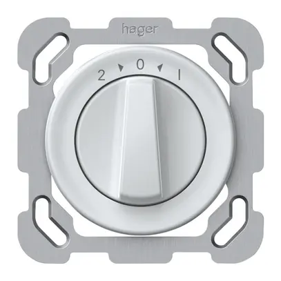 Pulsante rotativo INC origin 1P 0<1 10A 230V 77×77mm bianco 