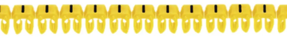 Kennzeichnungsring Legrand CAB 3, für 0.5…1.5mm² Aufdruck: '-', orange 