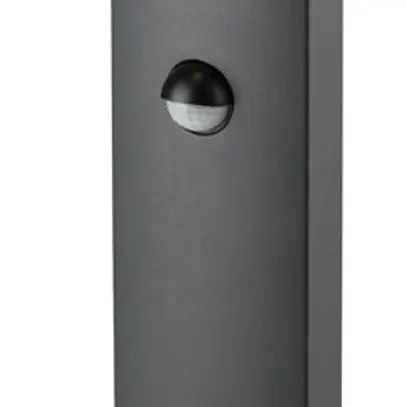 Paletto luminoso LED Z-Licht C80 sens.-PIR 12W 3000K 120×800mm, antracite 