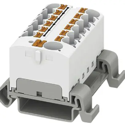 Verteilerblock PX PTFIX 10/12X4-NS35A WH 