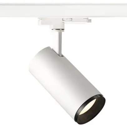 Spot LED SLV 3~ NUMINOS M DALI 20W 2125lm 4000K 24° Ø85×185mm blanc 