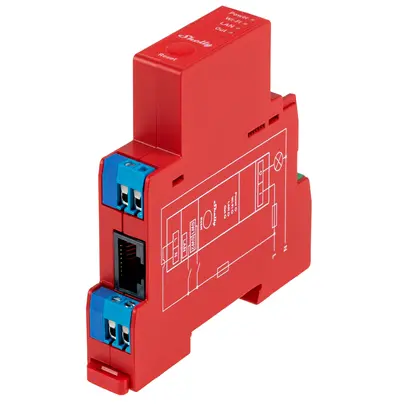 Attuatore di comm. WLAN Shelly Pro 16 Acon misurazione della potenza con misurazione della potenza 