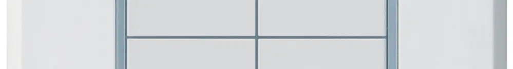 Pulsante per tapparelle KNX INC Hager BA robusto C quadruplo 86×86mm bianco 