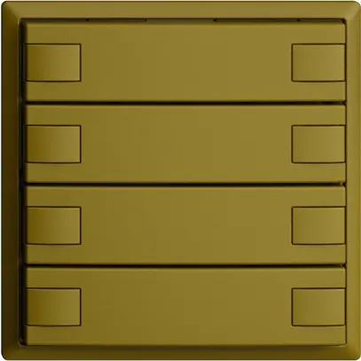 Pulsante INC KNX 8×EDIZIOdue olive RGB senza LED 