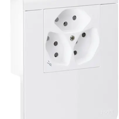Scatola per apparecchi tehalit SL20080 3×T13 1×S, bianco traffico 