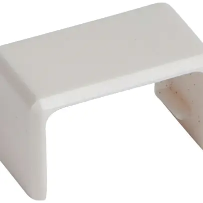 Copritaglio HF 24mm simmetrico materiale sintetico ABS bianco IP3X 