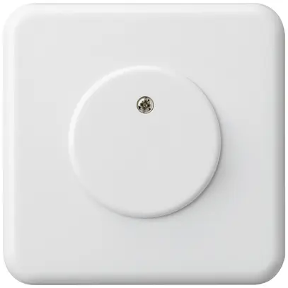 Plaque d'obturation ENC basico Ø43mm blanc 