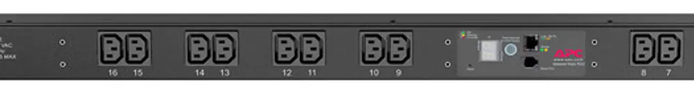 Presa multipla Rack PDU 56×1245×44mm 16×C13 con funzione di misura 10A 