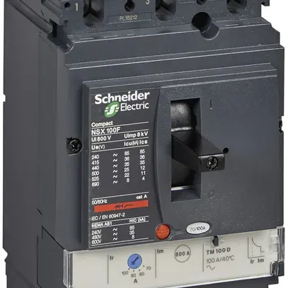 Interruttore di potenza Schneider Electric ComPacT TMD 3L 80A 