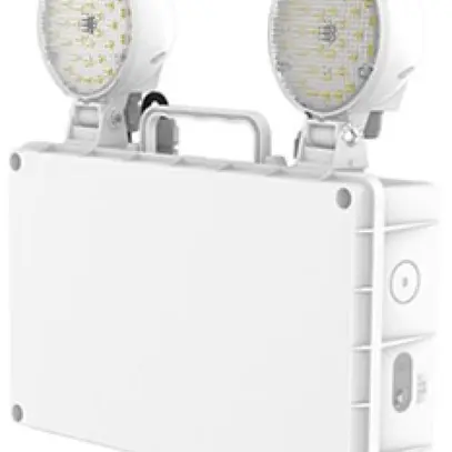 LED-Sicherheitsleuchte Sylvania LifeSafe TS IP65 14W 2000lm 850 bat3hPt weiss 