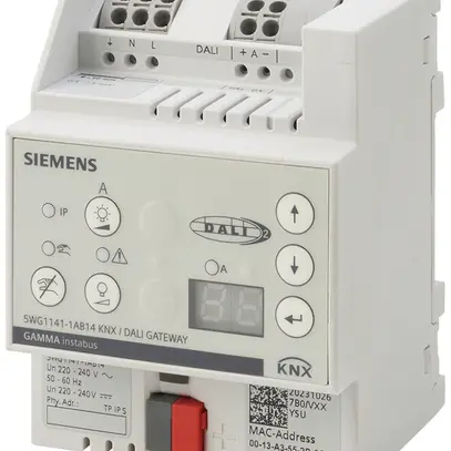 Gateway KNX/DALI AMD Siemens N141/14 1-can 64UM/can 220…240V 4UM 