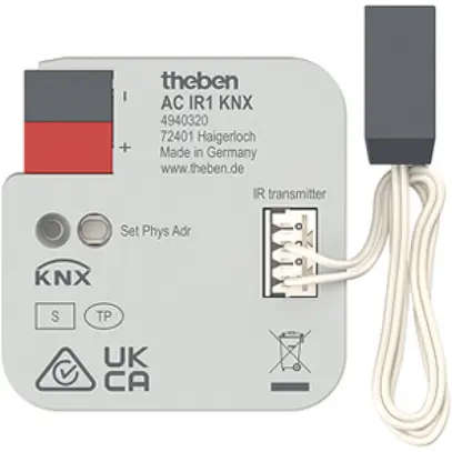 Gateway KNX ENC Theben AC IR1 KNX 
