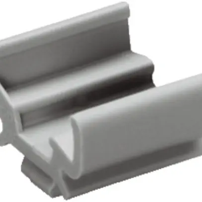 Adattatore dicitura WAGO grigio 