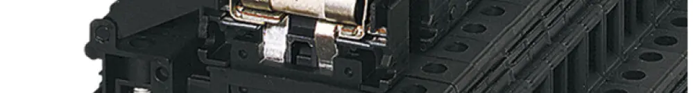 Morsetto di fusible 0.2…4mm² nero UKK 5-HESI (5×20) 