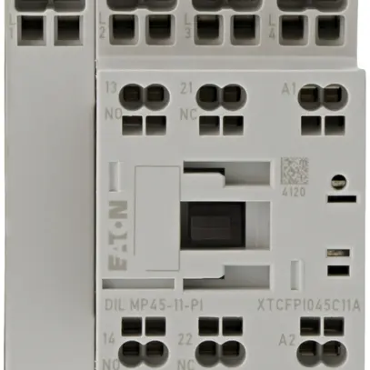 Contacteur de puissance Eaton, 4P, AC-1: 45A, 1F, 1O, 230V 50/60Hz, Push-in 