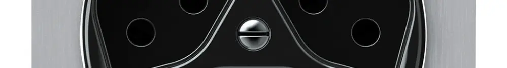 Presa INC origin 3×tipo 13 1×S 10A 230V 77×77mm nero 