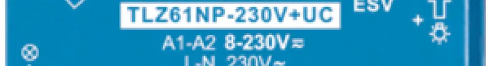 Timer per luce delle scale INS EltakoTLZ61NP 8…230V 1S 16A/250V 1…12min 