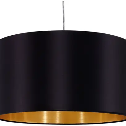 Abat-jour EGLO PASTERI PRO Ø380×230mm, noir/or 