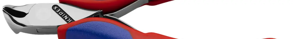 Pinza taglio inclinato per elettronico KNIPEX 120mm 15° 