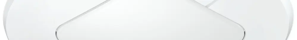 Rilevatore di presenza INC Steinel IR Quattro Slim XS V3 KNX, tondo bianco 