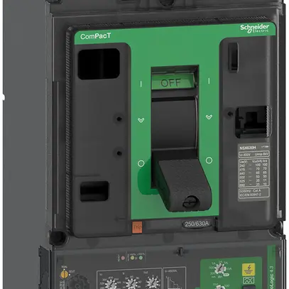 Disgiuntore di potenza ComPacT NSX400F con MicroLogic4.3 3P3d 160…400A 36kA 