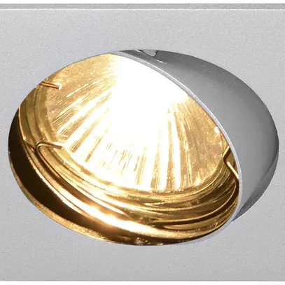 Plafonnier INC SLV PIKA QPAR51 SQUARE DL pivotable GU10 50W 75mmØINC chrome 