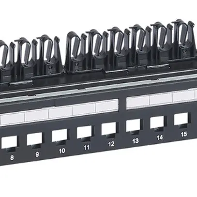Pannello patch RJ45 Legrand Linkeo 24 moduli Keystone 