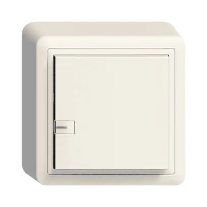 AP-Taster ZEP Imp/Min.1K/1T mit LED N-st. EDIZIOdue weiss 