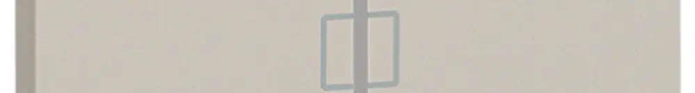 Abdeckung Living Now with Netatmo 2 Module für Rolladen-Sender sand 