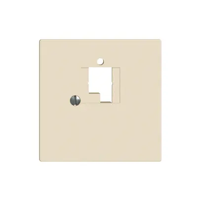 Plaque frontale EDIZIOdue TT83 crema 