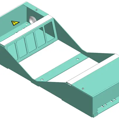 Boîte de raccordement pour plancher Woertz 