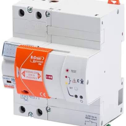 Interrupteur différentiel Gewiss 90 ReStart 2P 230V 25A 0.03A A 5UM 