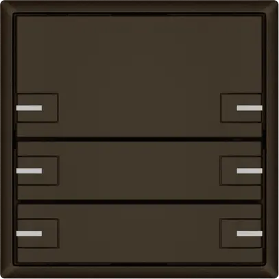 Universaltaster EDIZIO.liv UNI SNAPFIX® 12…48V m.LED blau 6× 1-Tbed.br 