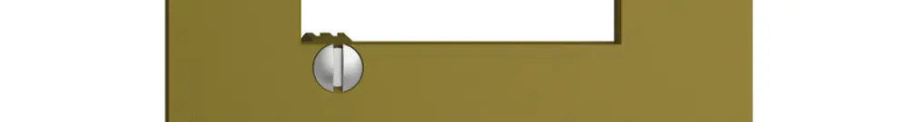 Placca frontale 2×RJ45 EDIZIOdue olive R&M swissline 