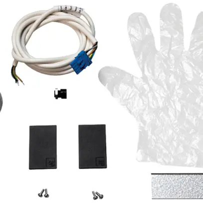 Kit di raccordo SG Lineal suspended alimentazione terminale DALI 5×0.75mm² nero 