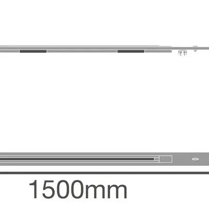 Insert pour barre profilée LEDVANCE TRUSYS FLEX 1.5m avec rail conducteur blanc 