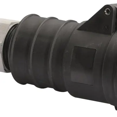 Kupplung CEE Bals 4P 16A 500V 7h schwarz IP44 vernickelt Quick C. 