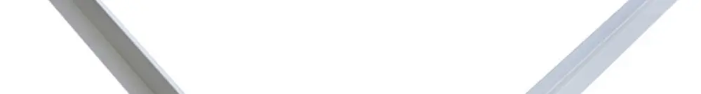 Cornice INS DOTLUX 1227×327×24mm alluminio bianco 