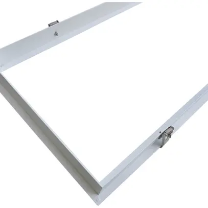 Cadre INC DOTLUX 1227×327×24mm aluminium blanc 