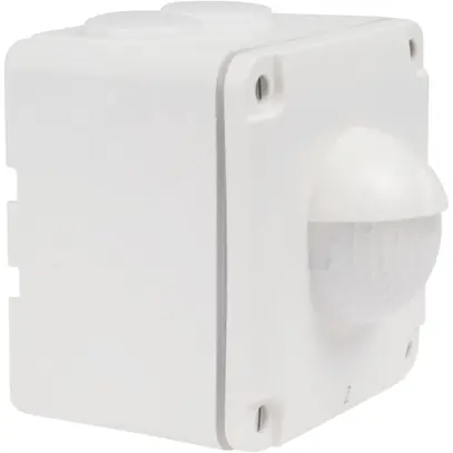Rilevatore di presenza AP KNX/KLR Swiss Garde 300 IP55, bianco 
