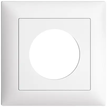 Kit de recouvrement ENC EDIZIOdue thermostat 88×88×7mm blanc IP20 