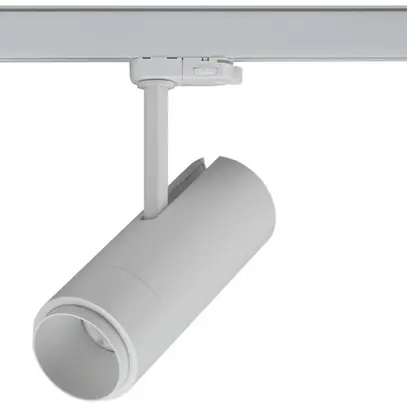 Projecteur LED LENZO L 28W 2000lm 930 20…50° DIM Ø76×305mm blanc 