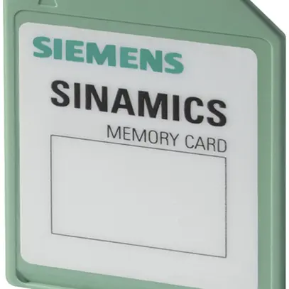 Carte mémoire Siemens pour SINAMICS G120/G120C/G120P/V20/V90, SD 512MB 
