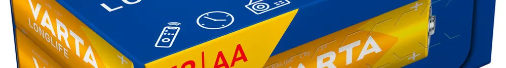 Batterie VARTA Consumer Longlife AA Alkali-Mangan 1.5V Box à 12 Stück 