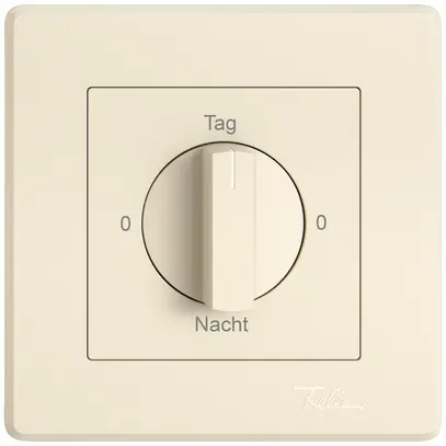 UP-Montageset EDIZIO.liv SNAPFIX® f.Drehschalter m.Griff 0-Tag-0-Nacht cr 