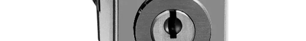 Contacts pivotants à clé INC Feller, 1L avec serrure de sûreté, bc, "0←1" 