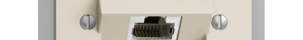 Presa INS 1×RJ45/s 4P ITplus EDIZIOdue crema 