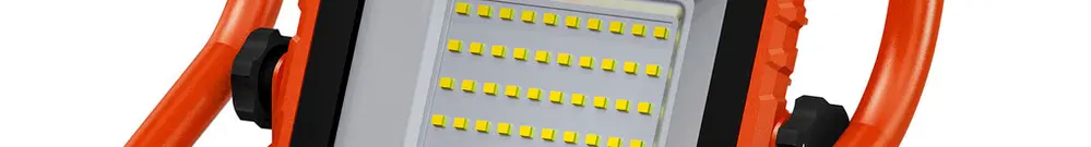 Proiettore LED LDV LED WORKLIGHT BATTERY 20W 1600lm 4000K IP44 arancione 4h 
